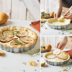 Tarte- und Quicheform mit Hebeboden Ø 20 cm