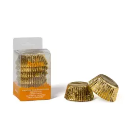 Pirottino per cupcake Oro, 60 pezzi