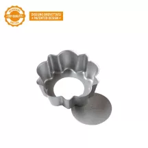 Round tartelette dish with lifting base Ø 8 cm