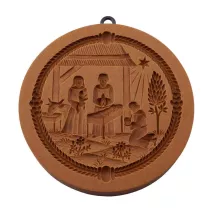 Stampo per biscotti presepe Ø 98 mm (intorno al 1980)
