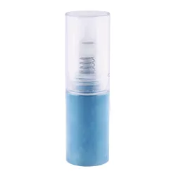Light blue decorative powder in a pump sprayer, 10g