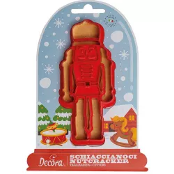 Stainless steel nutcracker cookie cutter for Christmas