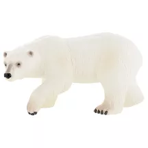 Polar bear play figure as a cake topper
