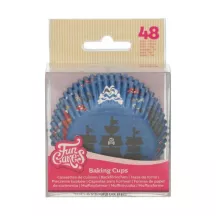 Stampo per cupcake Pirati, 48 pezzi