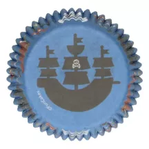 Cupcake baking cups pirates, 48 pieces