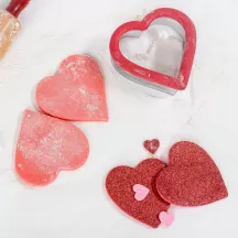 Glitter spray red in pump sprayer, 10 g