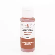 Colored cocoa butter bronze highly glittering