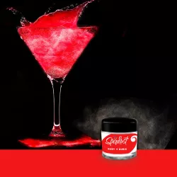 Glitzer für Cocktails Rot
