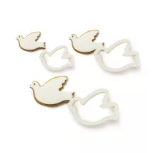 Guetzliausstecher Tauben Set, 3 Stück