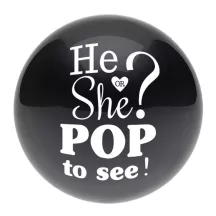 Gender Reveal giant balloon He or She, 61 cm