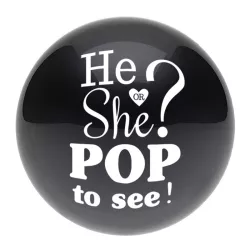 Gender Reveal Riesenballon He or She, 61 cm