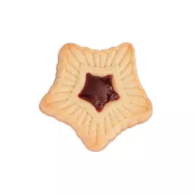 Cookie cutter with ejector star wavy