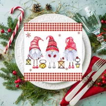 Secret Santa napkins, 20 pieces