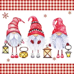 Secret Santa napkins, 20 pieces