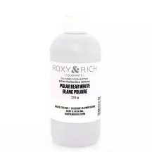 Colored cocoa butter polar white, 315 g