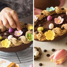 Fiori commestibili in Decorazione di zucchero, grandi