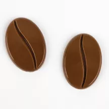 Chicchi di caffè a stampo pralinato, 18 pezzi