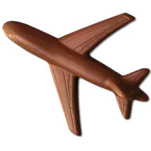 Chocolate mold airplane - 2 pieces