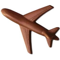 Moule à chocolat Avion - 2 pièces
