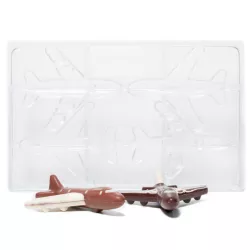 Chocolate mold airplane - 2 pieces
