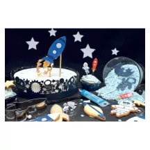 Topper per torta a led "Rocket