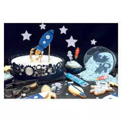 Cake Topper Led "Rakete"