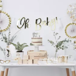 Plates "Oh Baby"