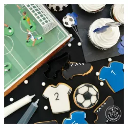 Set di Candele da Calcio, 8 pezzi, ca. 8 cm