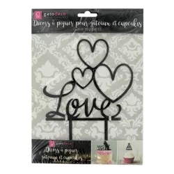 Cake topper Cuori d'Amore Grande