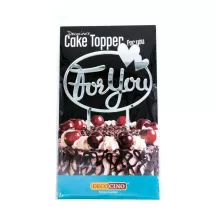 Cake topper For You effetto specchio