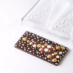 Chocolate bar mold Soap bubbles Christmas tree