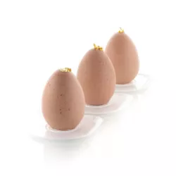 Stampo in silicone uovo piccolo, 12 pezzi