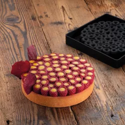 Silicone mold raspberry Ø 18 cm, round