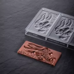 Stampo per tavolette di cioccolato Coniglio, 100 g