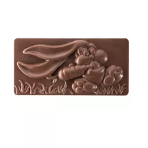 Stampo per tavolette di cioccolato Coniglio, 100 g