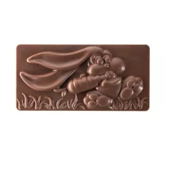 Stampo per tavolette di cioccolato Coniglio, 100 g