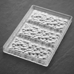 Bubble chocolate bar mold