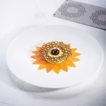 Silikonform für Hüppen Blumenkranz, 3 Stück Set