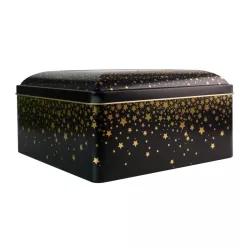 Cookie tin Starry rain, 200 x 200 x 110 mm