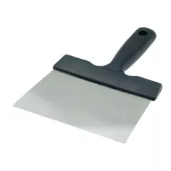 Metallschaber Profi 18 cm aus Edelstahl für Schokoladenformen