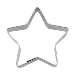 5-pointed star cookie cutter, Ø 7 cm