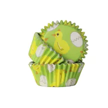 Pirottino per cupcake Pulcino, 30 pezzi