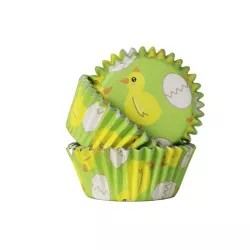 Cupcake molds chicks, 30 pieces
