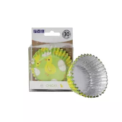 Cupcake molds chicks, 30 pieces