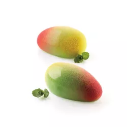 Mango silicone mold incl. cutter