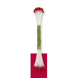 Flower pollen red small, 50 pieces