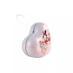 Cookie tin snowman 90 x 78 x 40 mm