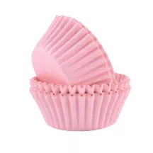 Pirottino per cupcake Rosa chiaro, 60 pezzi