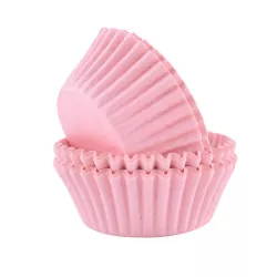 Pirottino per cupcake Rosa chiaro, 60 pezzi