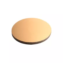 Cake base gold/black round, Ø 20 cm, 5 pieces